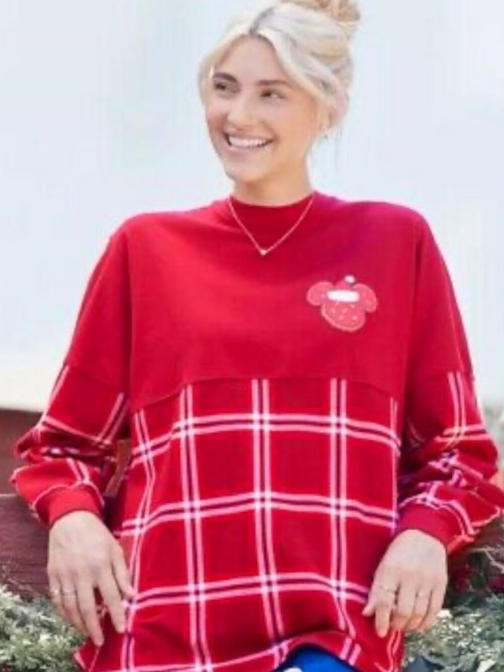 Disney SPIRIT JERSEY Mickey SEASON'S GREETINGS Holiday Treats XL NEW NWT